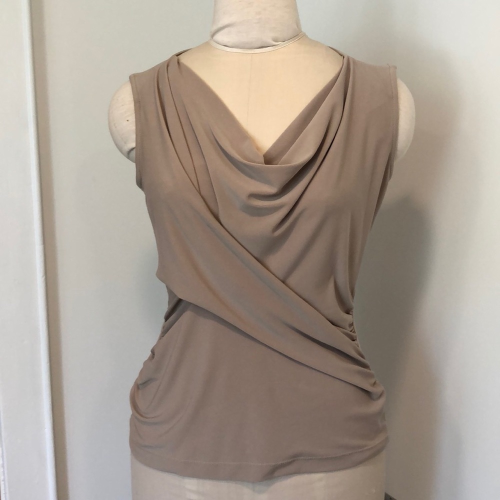 Joseph Ribkoff Sleeveless Cowl Neck Top